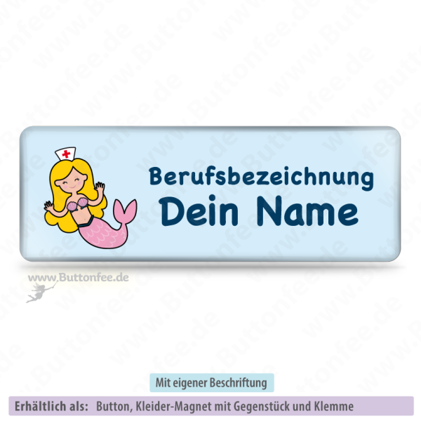 Medi-Meerjungfrau hell (25x70mm)