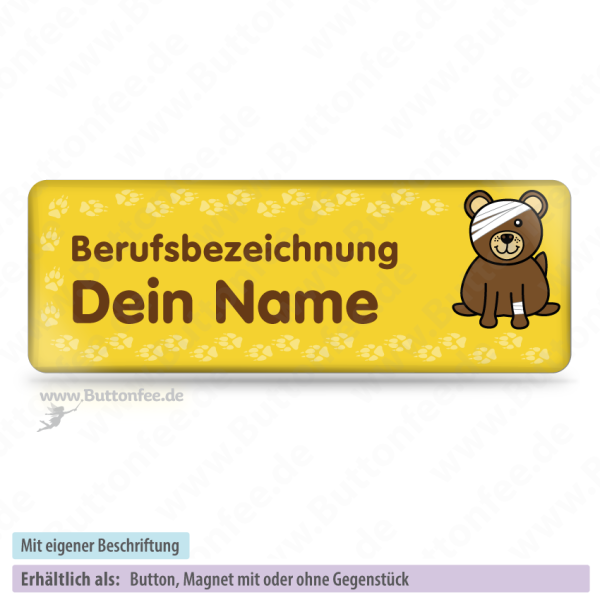 Verwundeter Bär (25x70mm)