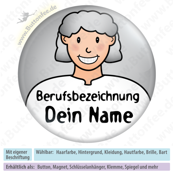 Medizinerin LÄCHELND Frisur 6