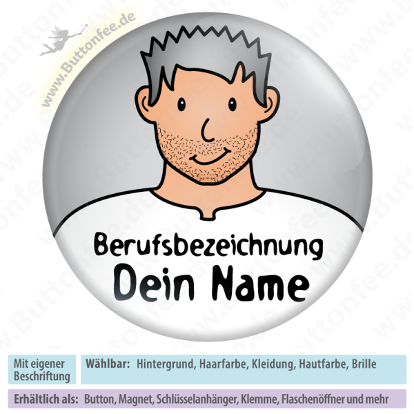 Mediziner 3-TAGEBART Frisur 4