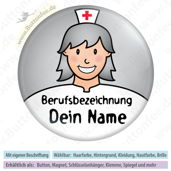 Krankenschwester LÄCHELND Frisur 11