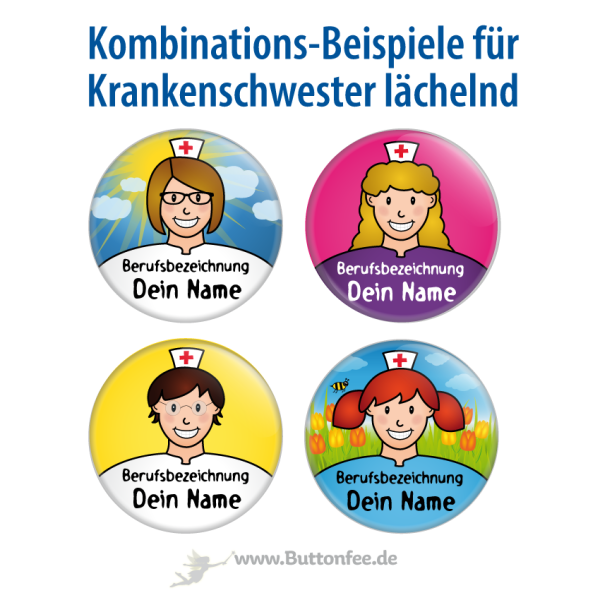 Krankenschwester LÄCHELND Frisur 14