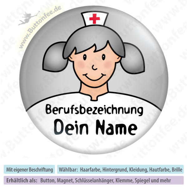 Krankenschwester NORMAL Frisur 3