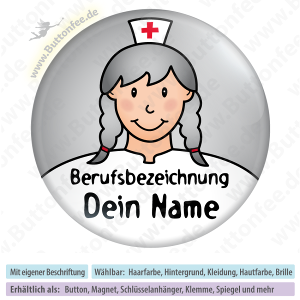 Krankenschwester NORMAL Frisur 16