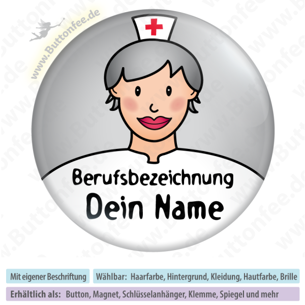 Krankenschwester GESCHMINKT Frisur 8