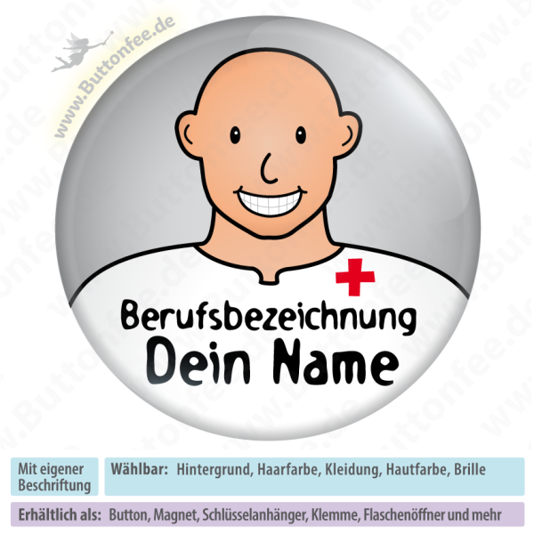 Krankenpfleger LÄCHELND Frisur 12