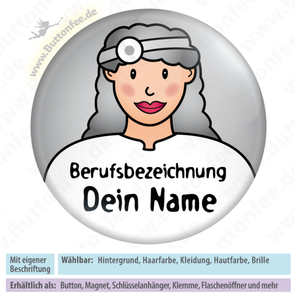 Ärztin GESCHMINKT Frisur 7