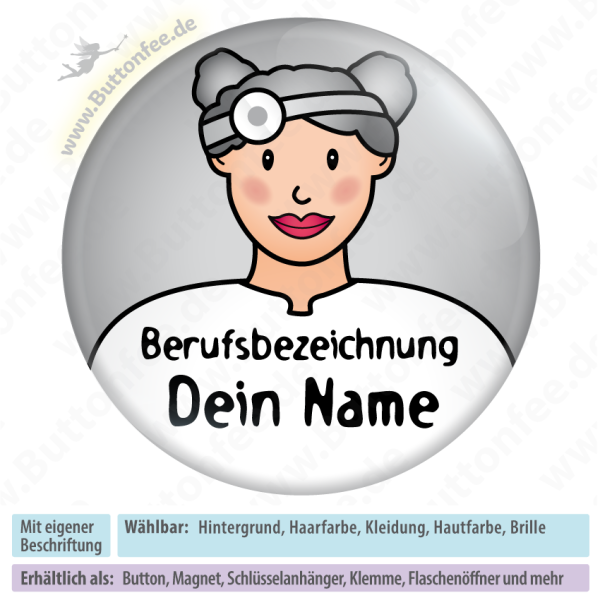 Ärztin GESCHMINKT Frisur 12