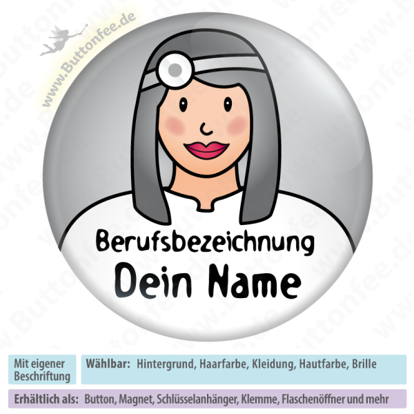 Ärztin GESCHMINKT Frisur 14