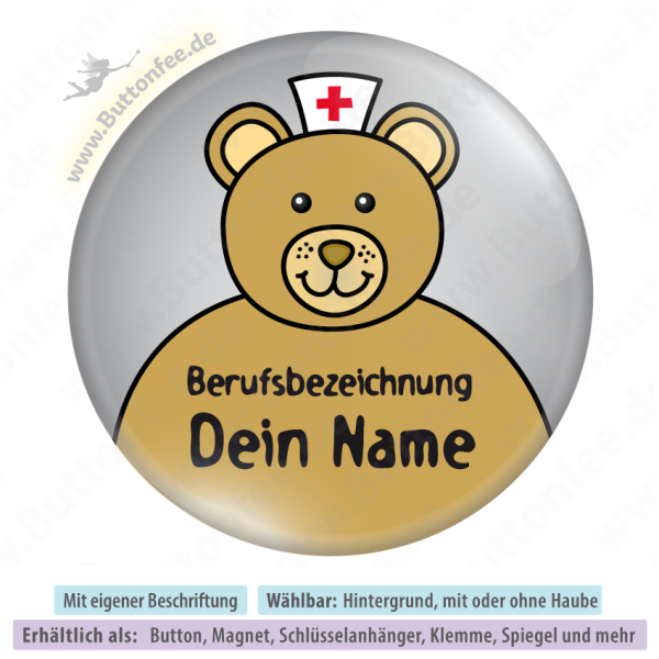 Bär mit oder ohne Haube
