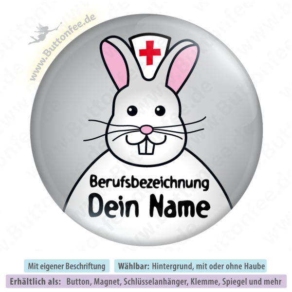 Weisser Hase mit oder ohne Haube