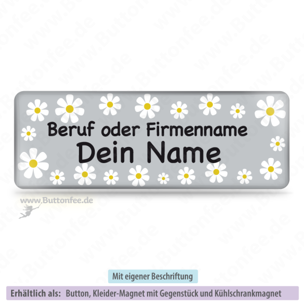 Margeriten auf grau
