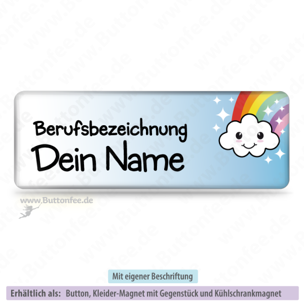 Wolke mit Regenbogen