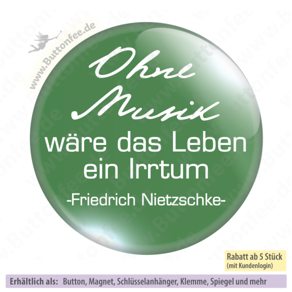 Ohne Musik wäre das Leben ein Irrturm