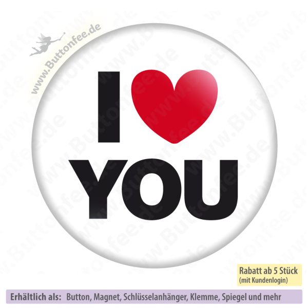 I love you