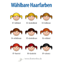 Feuerwehr-Mädchen mit Name