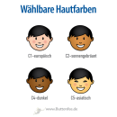 Polizei-Junge mit Name