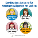 Medizinerin LÄCHELND Frisur 1