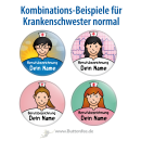 Krankenschwester NORMAL Frisur 6