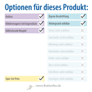 30er-Sparset - Namensschilder 25x70 einfarbig